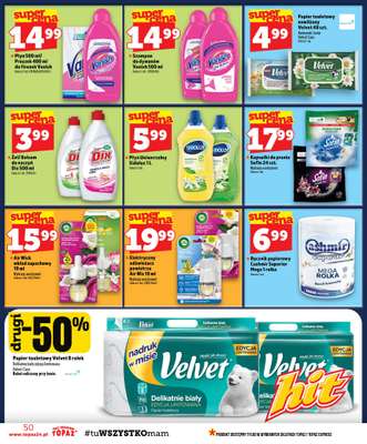 TOPAZ - gazetka promocyjna Gazetka od czwartku 22.10 do środy 28.10 - strona 50