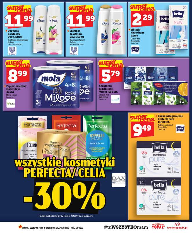 TOPAZ - gazetka promocyjna Gazetka od czwartku 22.10 do środy 28.10 - strona 49