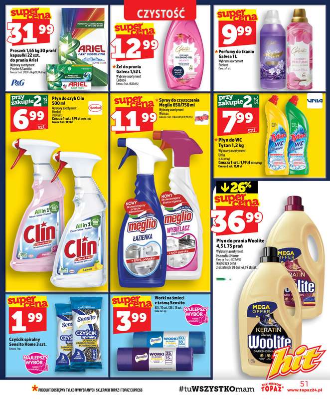 TOPAZ - gazetka promocyjna Gazetka od czwartku 22.10 do środy 28.10 - strona 51