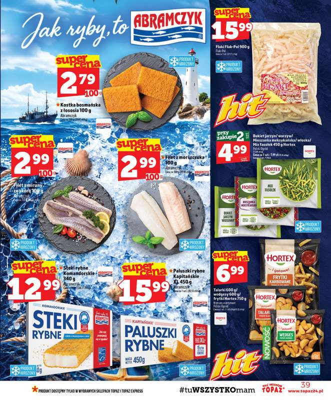 TOPAZ - gazetka promocyjna Gazetka od czwartku 22.10 do środy 28.10 - strona 39