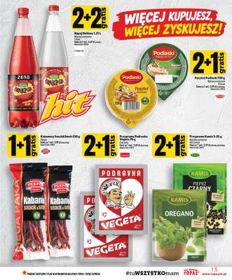 TOPAZ - gazetka promocyjna Gazetka od czwartku 22.10 do środy 28.10 - strona 13