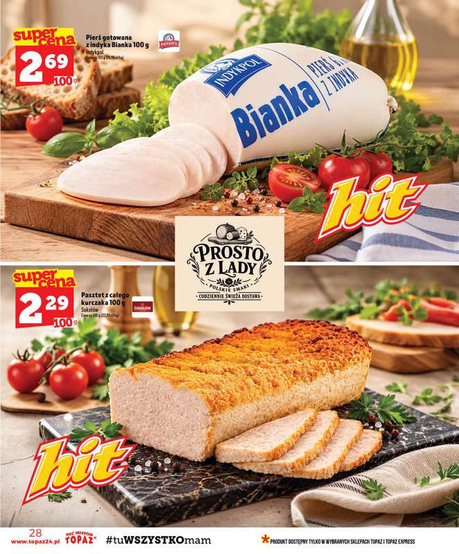 TOPAZ - gazetka promocyjna Gazetka od czwartku 22.10 do środy 28.10 - strona 28