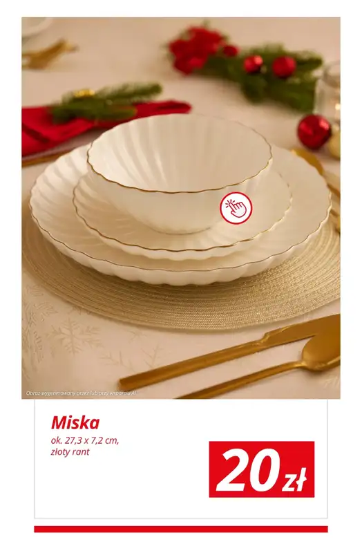KiK - gazetka promocyjna Świąteczny stół od niedzieli 18.10 do soboty 24.10 - strona 6