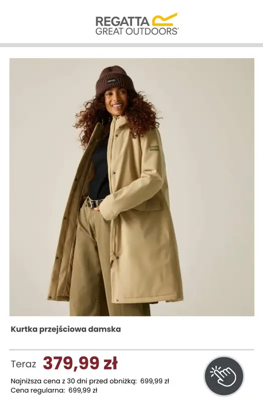 Regatta - gazetka promocyjna -20% na kurtki od 300 zł od piątku 16.10  - strona 8