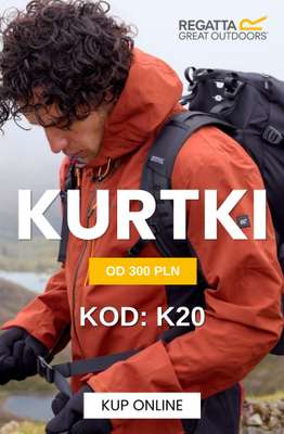 Regatta - gazetka promocyjna -20% na kurtki od 300 zł od piątku 16.10 