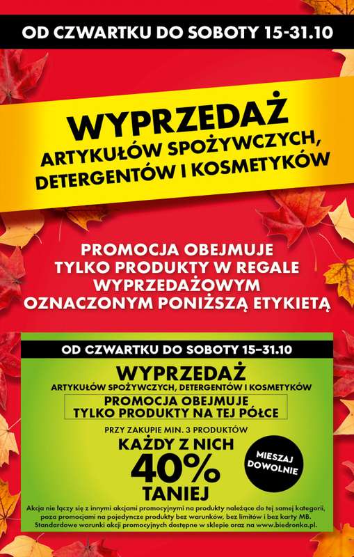 Biedronka - gazetka promocyjna Od czwartku od czwartku 15.10 do środy 21.10 - strona 3