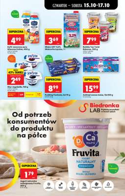 Biedronka - gazetka promocyjna Od czwartku od czwartku 15.10 do środy 21.10 - strona 63