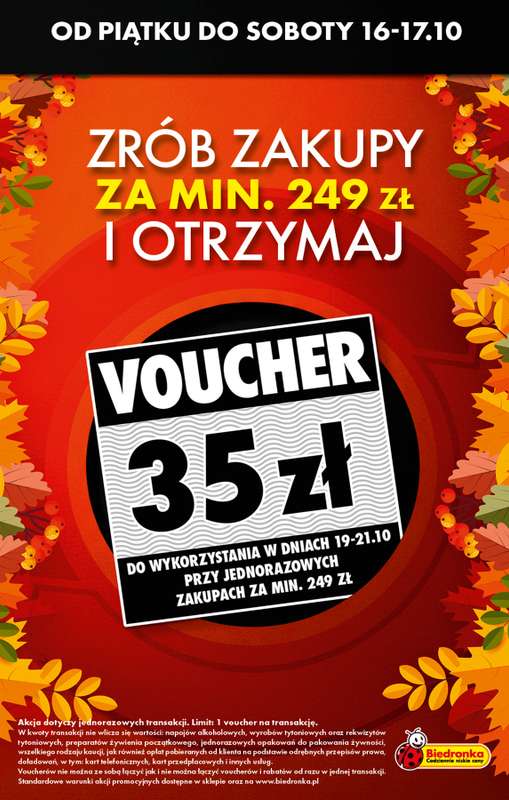 Biedronka - gazetka promocyjna Od czwartku od czwartku 15.10 do środy 21.10 - strona 2