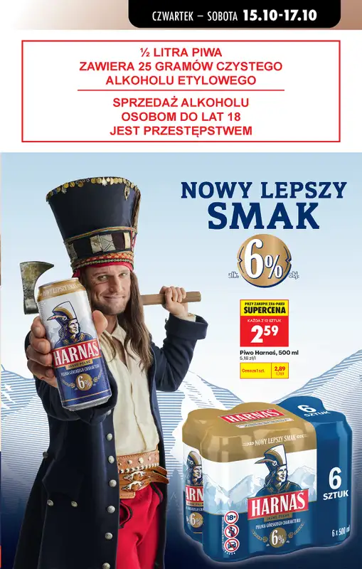 Biedronka - gazetka promocyjna Od czwartku, Z ladą tradycyjną od czwartku 15.10 do środy 21.10 - strona 81