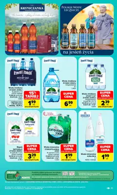 Carrefour - gazetka promocyjna Gazetka Carrefour W SUMIE najlepszy od poniedziałku od poniedziałku 19.10 do soboty 24.10 - strona 45