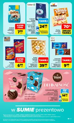 Carrefour - gazetka promocyjna Gazetka Carrefour W SUMIE najlepszy od poniedziałku od poniedziałku 19.10 do soboty 24.10 - strona 37