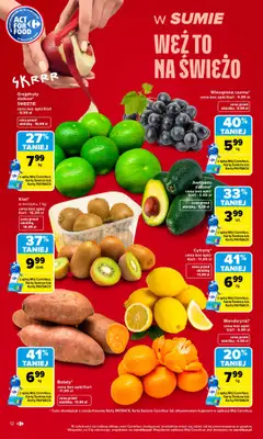 Carrefour - gazetka promocyjna Gazetka Carrefour W SUMIE najlepszy od poniedziałku od poniedziałku 19.10 do soboty 24.10 - strona 12
