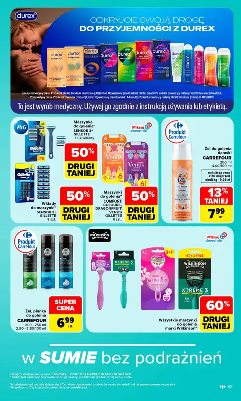 Carrefour - gazetka promocyjna Gazetka Carrefour W SUMIE najlepszy od poniedziałku od poniedziałku 19.10 do soboty 24.10 - strona 53