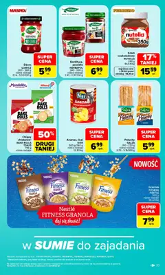 Carrefour - gazetka promocyjna Gazetka Carrefour W SUMIE najlepszy od poniedziałku od poniedziałku 19.10 do soboty 24.10 - strona 33