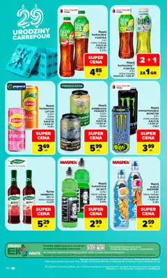 Carrefour - gazetka promocyjna Gazetka Carrefour W SUMIE najlepszy od poniedziałku od poniedziałku 19.10 do soboty 24.10 - strona 44
