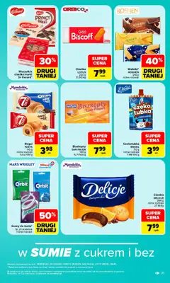Carrefour - gazetka promocyjna Gazetka Carrefour W SUMIE najlepszy od poniedziałku od poniedziałku 19.10 do soboty 24.10 - strona 35