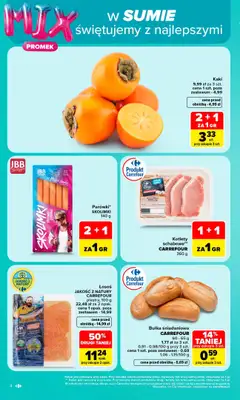 Carrefour - gazetka promocyjna Gazetka Carrefour W SUMIE najlepszy od poniedziałku od poniedziałku 19.10 do soboty 24.10 - strona 4