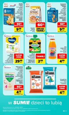 Carrefour - gazetka promocyjna Gazetka Carrefour W SUMIE najlepszy od poniedziałku od poniedziałku 19.10 do soboty 24.10 - strona 43