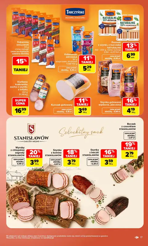 Carrefour Market - gazetka promocyjna Gazetka Carrefour Market W SUMIE najlepszy od poniedziałku od poniedziałku 19.10 do soboty 24.10 - strona 17