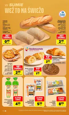 Carrefour Market - gazetka promocyjna Gazetka Carrefour Market W SUMIE najlepszy od poniedziałku od poniedziałku 19.10 do soboty 24.10 - strona 14