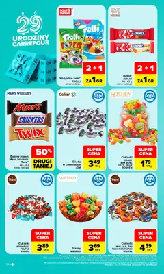 Carrefour Market - gazetka promocyjna Gazetka Carrefour Market W SUMIE najlepszy od poniedziałku od poniedziałku 19.10 do soboty 24.10 - strona 34