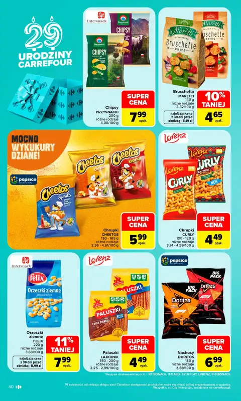Carrefour Market - gazetka promocyjna Gazetka Carrefour Market W SUMIE najlepszy od poniedziałku od poniedziałku 19.10 do soboty 24.10 - strona 40