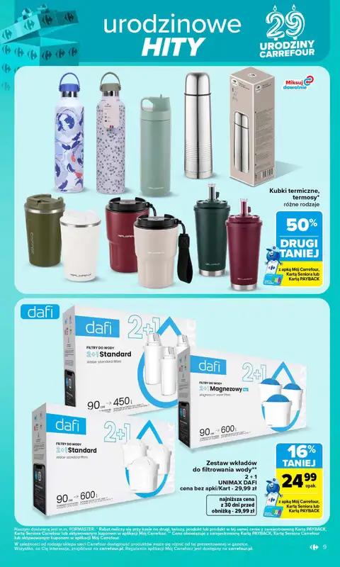 Carrefour Market - gazetka promocyjna Gazetka Carrefour Market W SUMIE najlepszy od poniedziałku od poniedziałku 19.10 do soboty 24.10 - strona 9