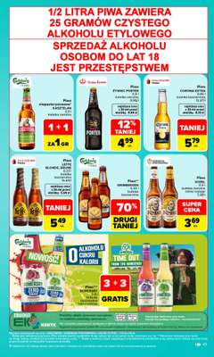 Carrefour Market - gazetka promocyjna Gazetka Carrefour Market W SUMIE najlepszy od poniedziałku od poniedziałku 19.10 do soboty 24.10 - strona 49