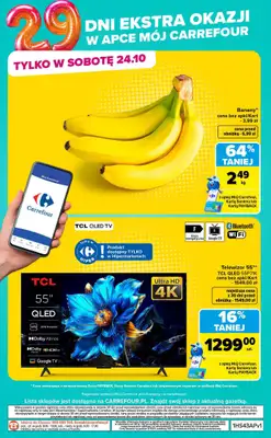Carrefour Market - gazetka promocyjna Gazetka Carrefour Market codziennie extra okazje od poniedziałku 19.10 do soboty 24.10 - strona 6