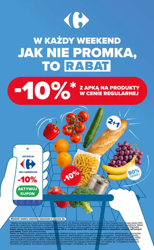 Carrefour Market - gazetka promocyjna Gazetka Carrefour Market codziennie extra okazje od poniedziałku 19.10 do soboty 24.10 - strona 10