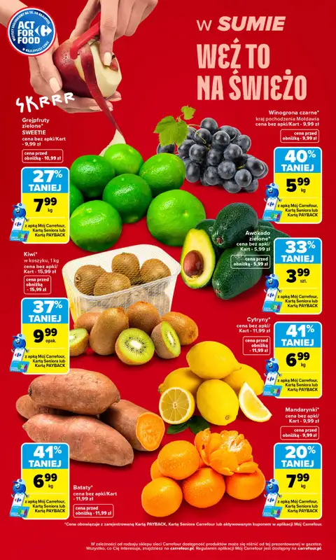 Carrefour - gazetka promocyjna W SUMIE weź to na świeżo od poniedziałku 19.10 do soboty 24.10 - strona 4