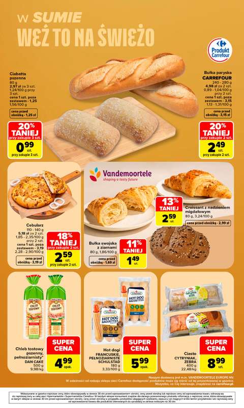 Carrefour Market - gazetka promocyjna W SUMIE weź to na świeżo od poniedziałku 19.10 do soboty 24.10 - strona 6