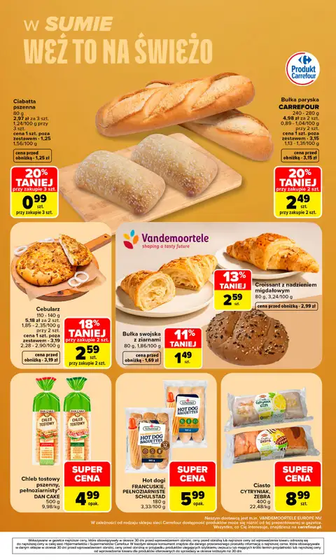 Carrefour Market - gazetka promocyjna W SUMIE weź to na świeżo od poniedziałku 19.10 do soboty 24.10 - strona 6