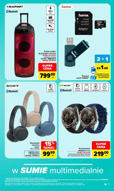 Carrefour - gazetka promocyjna W SUMIE same okazje od poniedziałku 19.10 do soboty 31.10 - strona 17