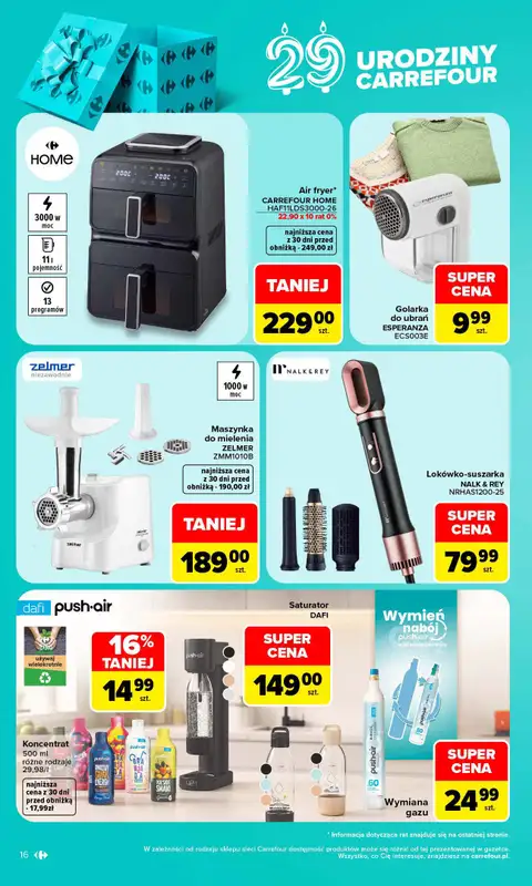 Carrefour - gazetka promocyjna W SUMIE same okazje od poniedziałku 19.10 do soboty 31.10 - strona 16