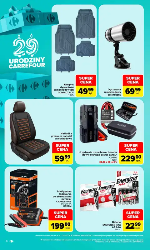 Carrefour - gazetka promocyjna W SUMIE same okazje od poniedziałku 19.10 do soboty 31.10 - strona 6