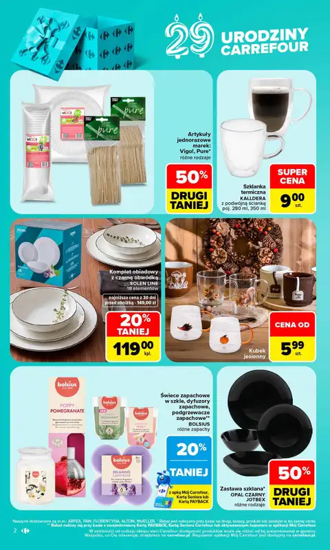 Carrefour - gazetka promocyjna W SUMIE same okazje od poniedziałku 19.10 do soboty 31.10 - strona 2