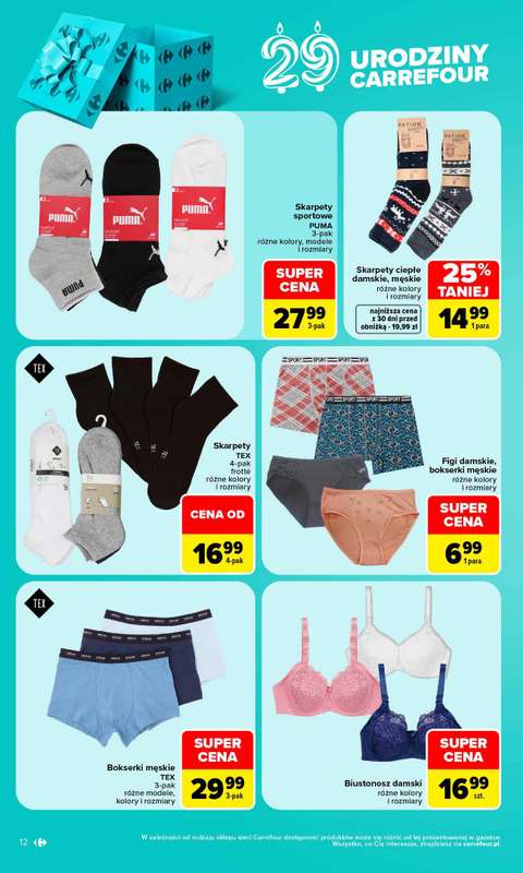 Carrefour - gazetka promocyjna W SUMIE same okazje od poniedziałku 19.10 do soboty 31.10 - strona 12