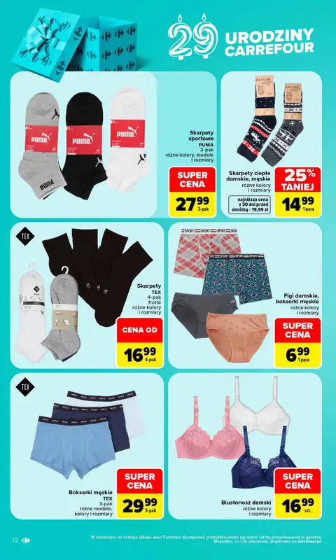 Carrefour - gazetka promocyjna W SUMIE same okazje od poniedziałku 19.10 do soboty 31.10 - strona 12