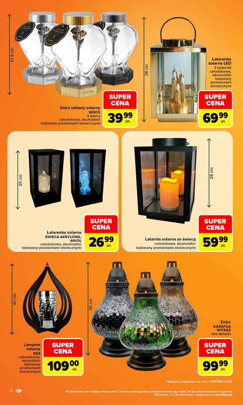 Carrefour - gazetka promocyjna Wybór na czas zadumy od poniedziałku 19.10 do soboty 31.10 - strona 4