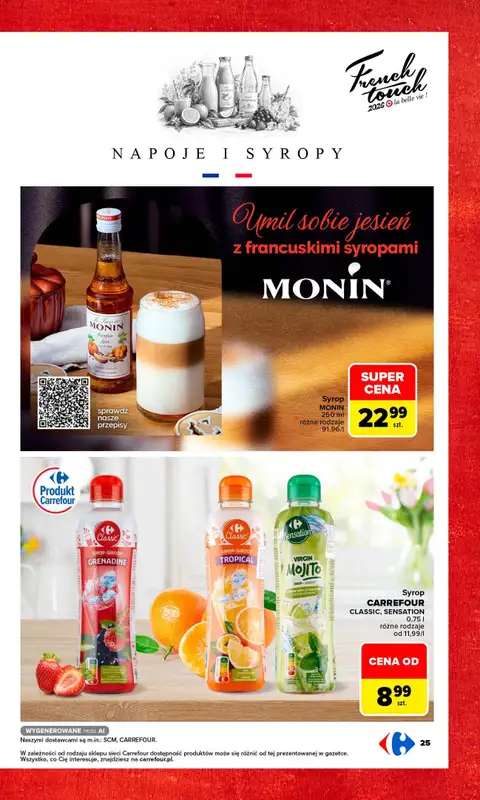 Carrefour - gazetka promocyjna Gazetka Przystanek Francja od poniedziałku 19.10 do soboty 31.10 - strona 29