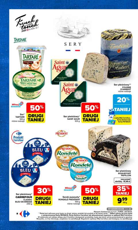 Carrefour - gazetka promocyjna Gazetka Przystanek Francja od poniedziałku 19.10 do soboty 31.10 - strona 10