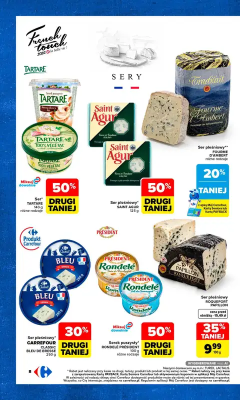 Carrefour - gazetka promocyjna Gazetka Przystanek Francja od poniedziałku 19.10 do soboty 31.10 - strona 10