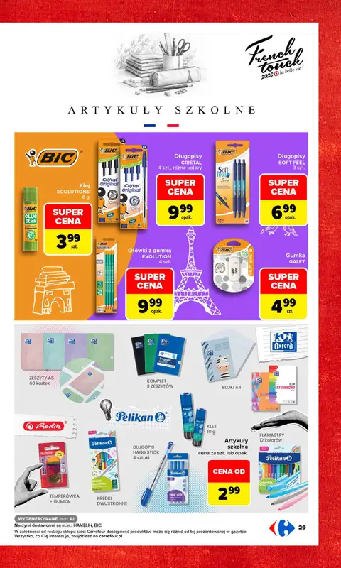 Carrefour - gazetka promocyjna Gazetka Przystanek Francja od poniedziałku 19.10 do soboty 31.10 - strona 33