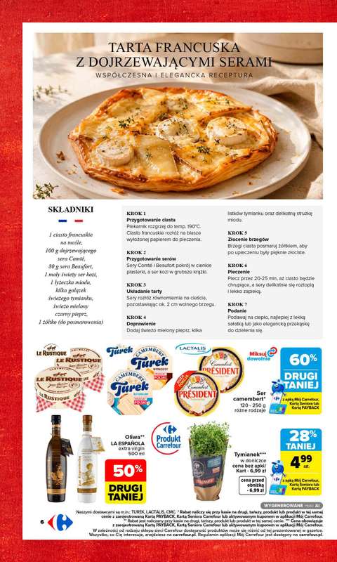 Carrefour - gazetka promocyjna Gazetka Przystanek Francja od poniedziałku 19.10 do soboty 31.10 - strona 8