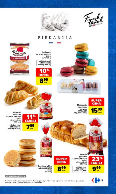Carrefour - gazetka promocyjna Gazetka Przystanek Francja od poniedziałku 19.10 do soboty 31.10 - strona 5