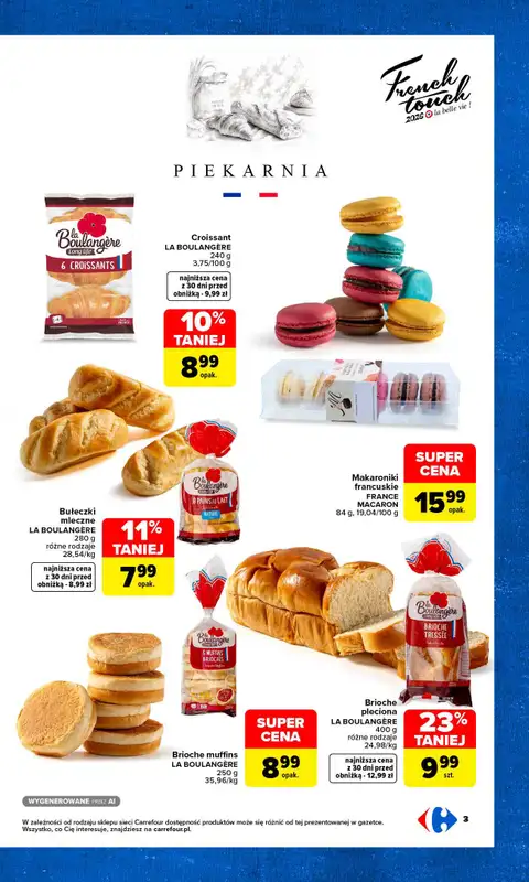 Carrefour - gazetka promocyjna Gazetka Przystanek Francja od poniedziałku 19.10 do soboty 31.10 - strona 5