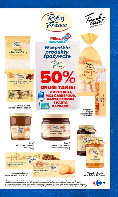 Carrefour - gazetka promocyjna Gazetka Przystanek Francja od poniedziałku 19.10 do soboty 31.10 - strona 17