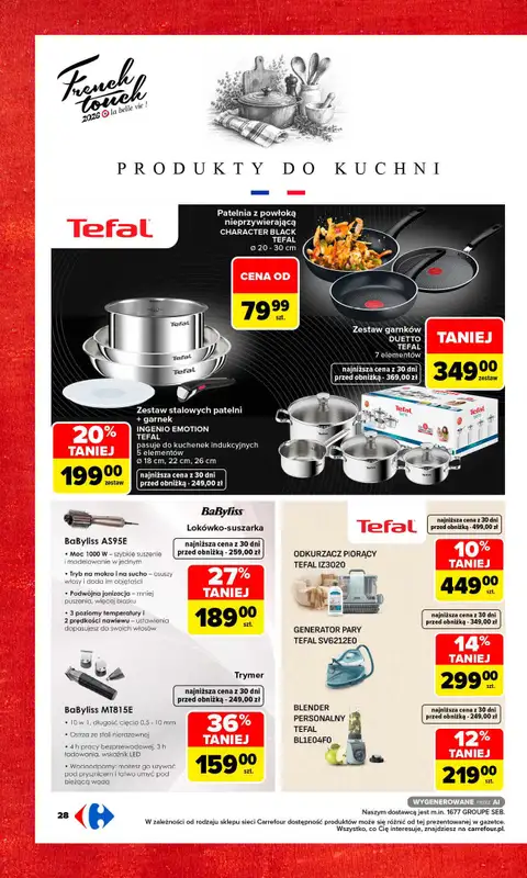 Carrefour - gazetka promocyjna Gazetka Przystanek Francja od poniedziałku 19.10 do soboty 31.10 - strona 32