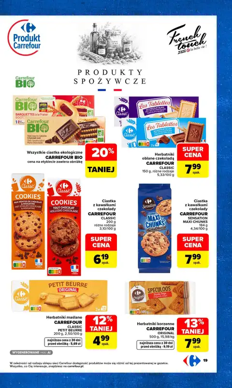 Carrefour - gazetka promocyjna Gazetka Przystanek Francja od poniedziałku 19.10 do soboty 31.10 - strona 23